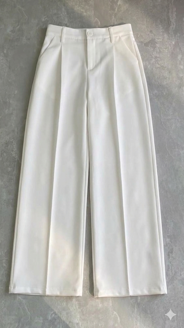 WHITE KOREAN PANTS