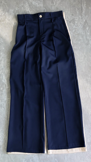 BLUE CREASE PANTS